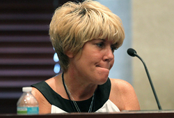 Cindy biting her lip